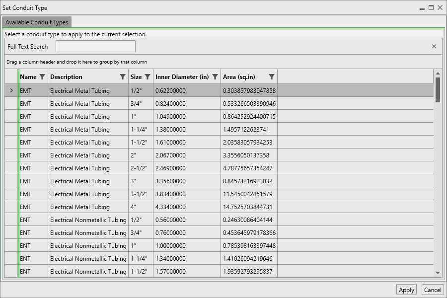 conduit-type-and-fill-calcualtions